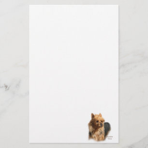 Papier L'art du chien Terrier australien