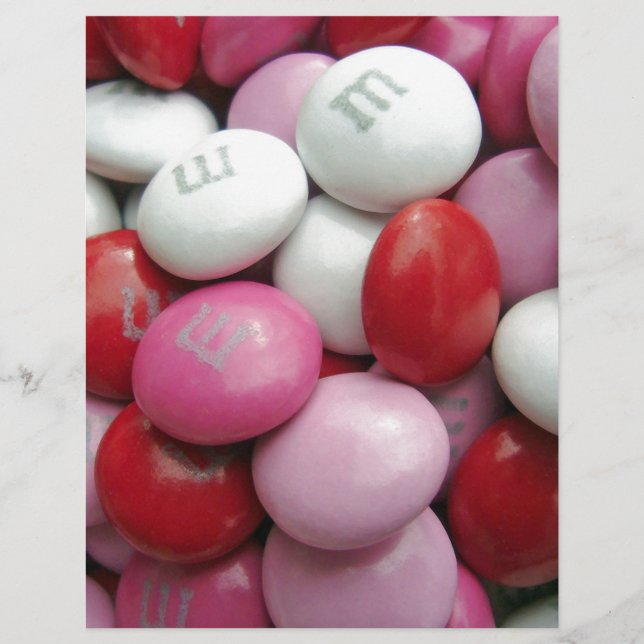 Papier Le bonbon de Saint-Valentin (Devant)