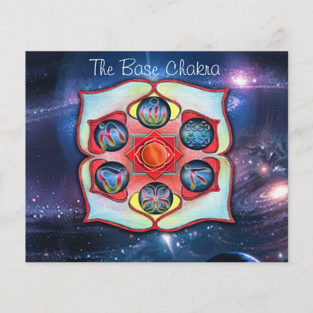Papier Le Chakra de base (Devant)