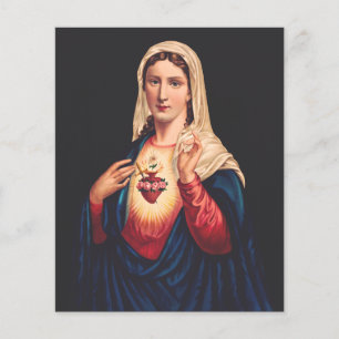 Papier Le Cœur immaculé de Marie