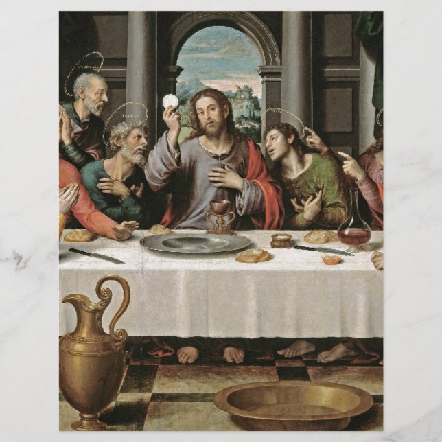 Papier Le Dernier souper (Devant)