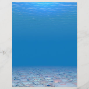 Papier Le fond de la mer