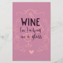 Le vin drôle est un trou dans un verre