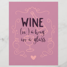 Le vin drôle est un trou dans un verre