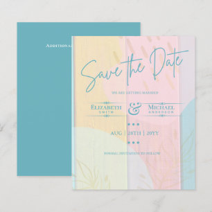 Papier LeahG BUDGET Économisez La Date Summer Pastels