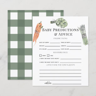 Papier Légumes Green Baby Prédictions et conseils