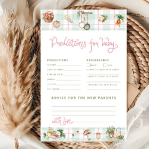 Papier Les agriculteurs prédictions rose du marché pour l