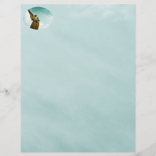 Papier Les anges dans le ciel