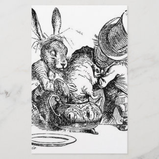 Papier Les aventures d'Alice au pays des merveilles