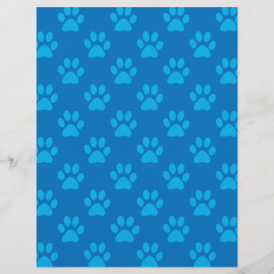 Papier Les Blue Puppy