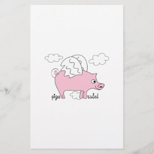 Papier Les cochons !
