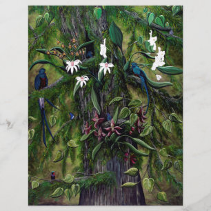 Papier Les jungles de Tikal