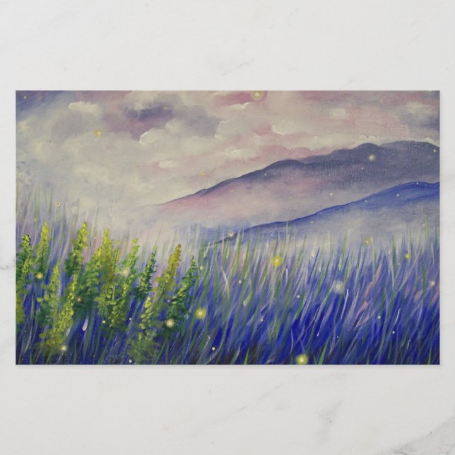 Papier Les lucioles collectives (Devant)