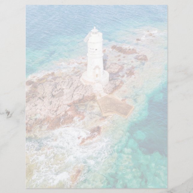 Papier Les phares | Phare de Mangiabarche Italie (Devant)