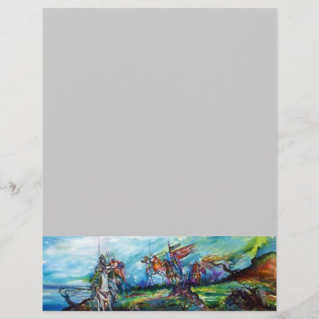 PAPIER LES RIDERS DANS LA TEMPÊTE (Devant)