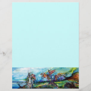 PAPIER LES RIDERS DANS LA TEMPÊTE