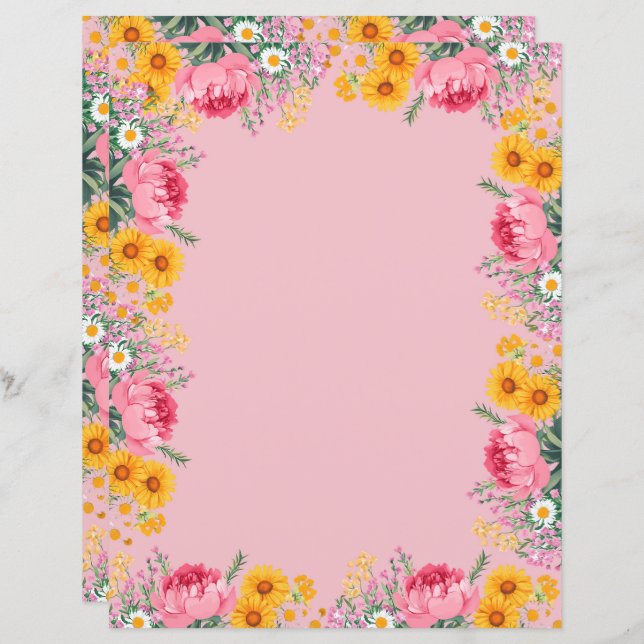 Papier lethead (Devant / Derrière)