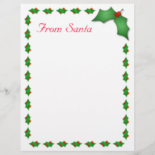 Papier Lettre Père Noël