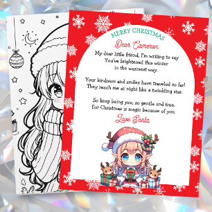 Papier Lettre personnalisée pour enfants de la part du Pè