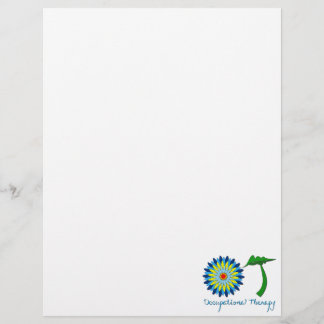Papier Lettres OT florissantes