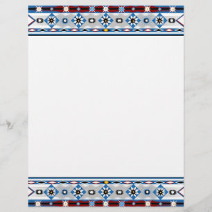 Papier Lettres sioux amérindiennes