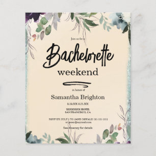 Papier Light Terracotta Weekend Bachelorette Invitation