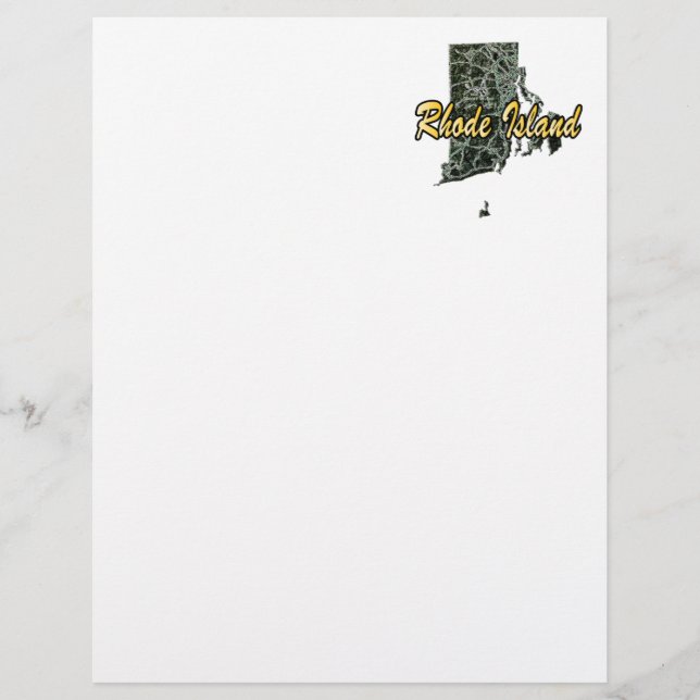 Papier L'île Rhode (Devant)
