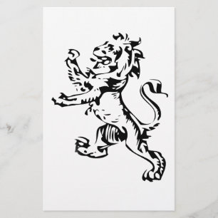 Papier lion crest
