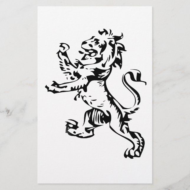 Papier lion crest (Devant)