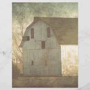 Papier L'Iowa Grange rurale 6