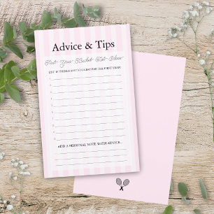 Papier Liste de choses à faire avant l'arrivée de bébé et