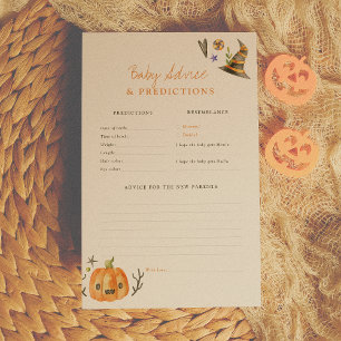 Papier Little Boo Citrouille Baby Predictions & Conseils