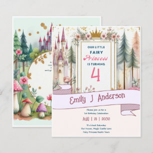 Papier Little Fairy Princess Anniversaire N'IMPORTE QUEL 