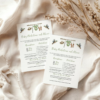 Papier Little Hunter, Conseils pour les nouveaux parents 