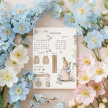 Little Peter Rabbit et jeu de devinette de maman