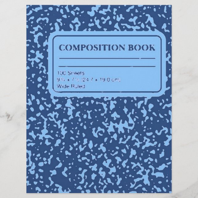Papier Livre de composition (Devant)