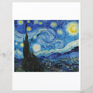 PAPIER LIVRE D'ÉCRAN : VAN GOGH : NUIT STARRY