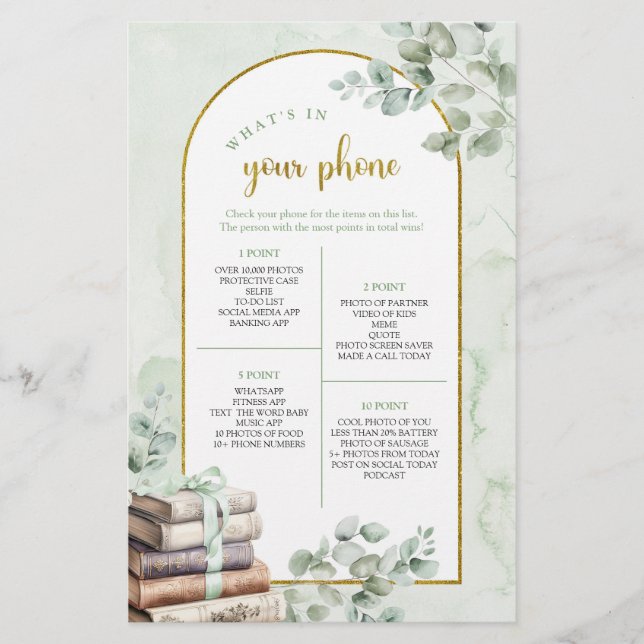 Papier Livre d'histoire de verdure Ce qui est dans votre  (Devant)