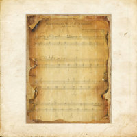 Livre vintage Grungy Mozart