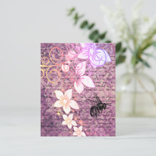 Papier Livre vintage Purple Bee et journal de junk