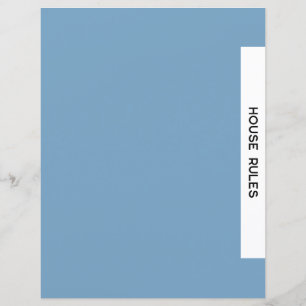 Papier Location de vacances Classeur de bienvenue - Sujet