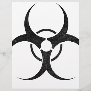 Papier Logo Bio-danger