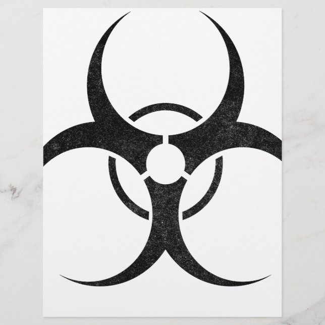 Papier Logo Bio-danger (Devant)