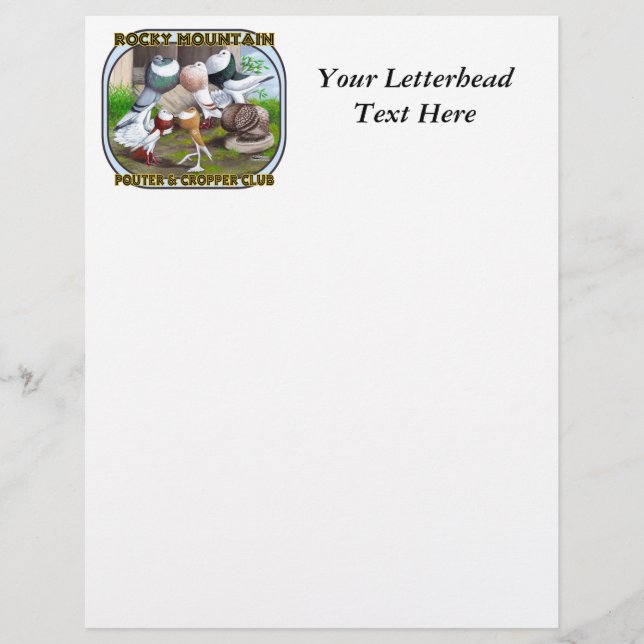 Papier Logo de Rocky Mountain Club (Devant)