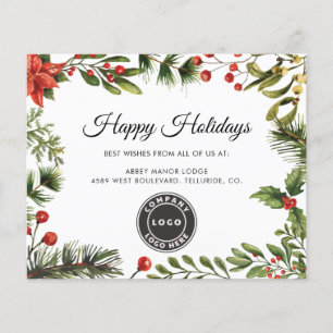 Papier Logo d'entreprise Fêtes de Noël