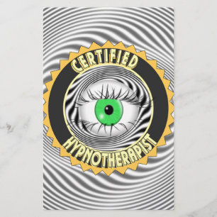 PAPIER LOGO HYPNOTHÉRAPEUTIQUE CERTIFIÉ