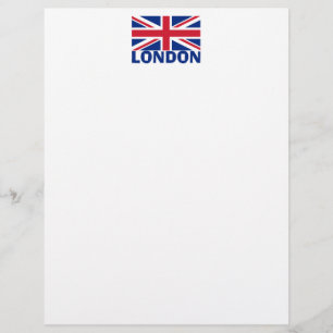 Papier Londres en bleu