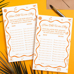 Papier Love at First Spritz Fête des mariées Guess Age Ga