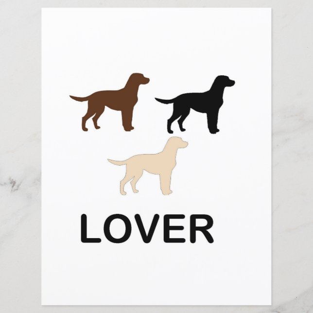 Papier LR aime toutes les couleurs silhouette (Devant)