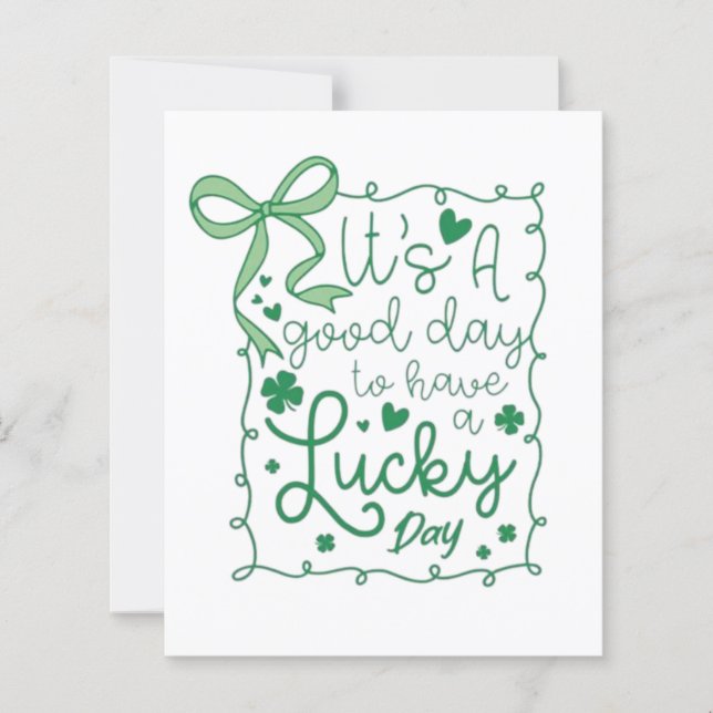 Papier Lucky Day (Devant)